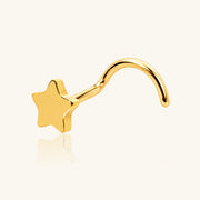 Titanium Star Nose Stud