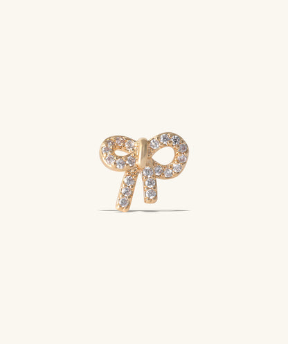 Playful Bow Stud - OumoJewelry