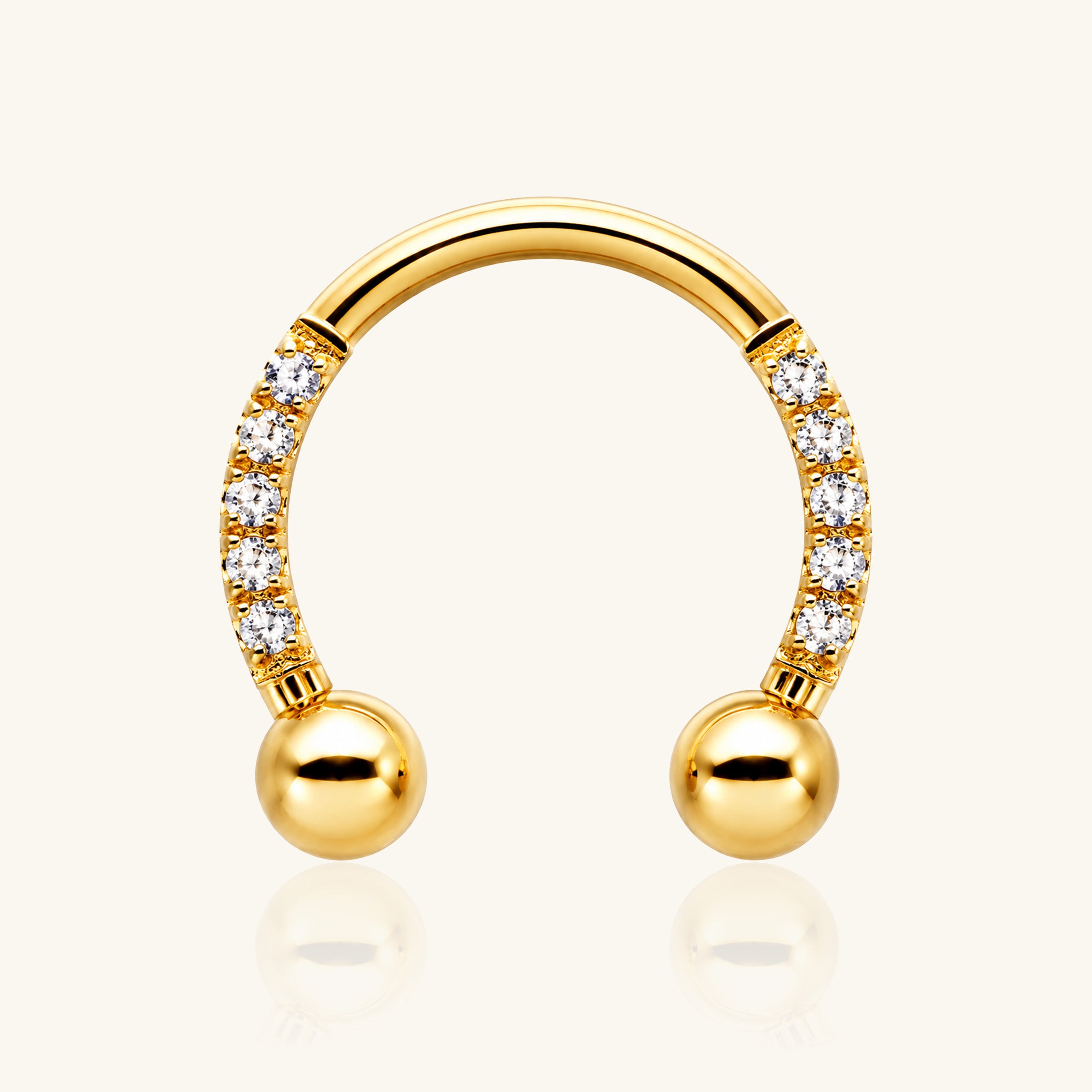 Gia Horseshoe Rings