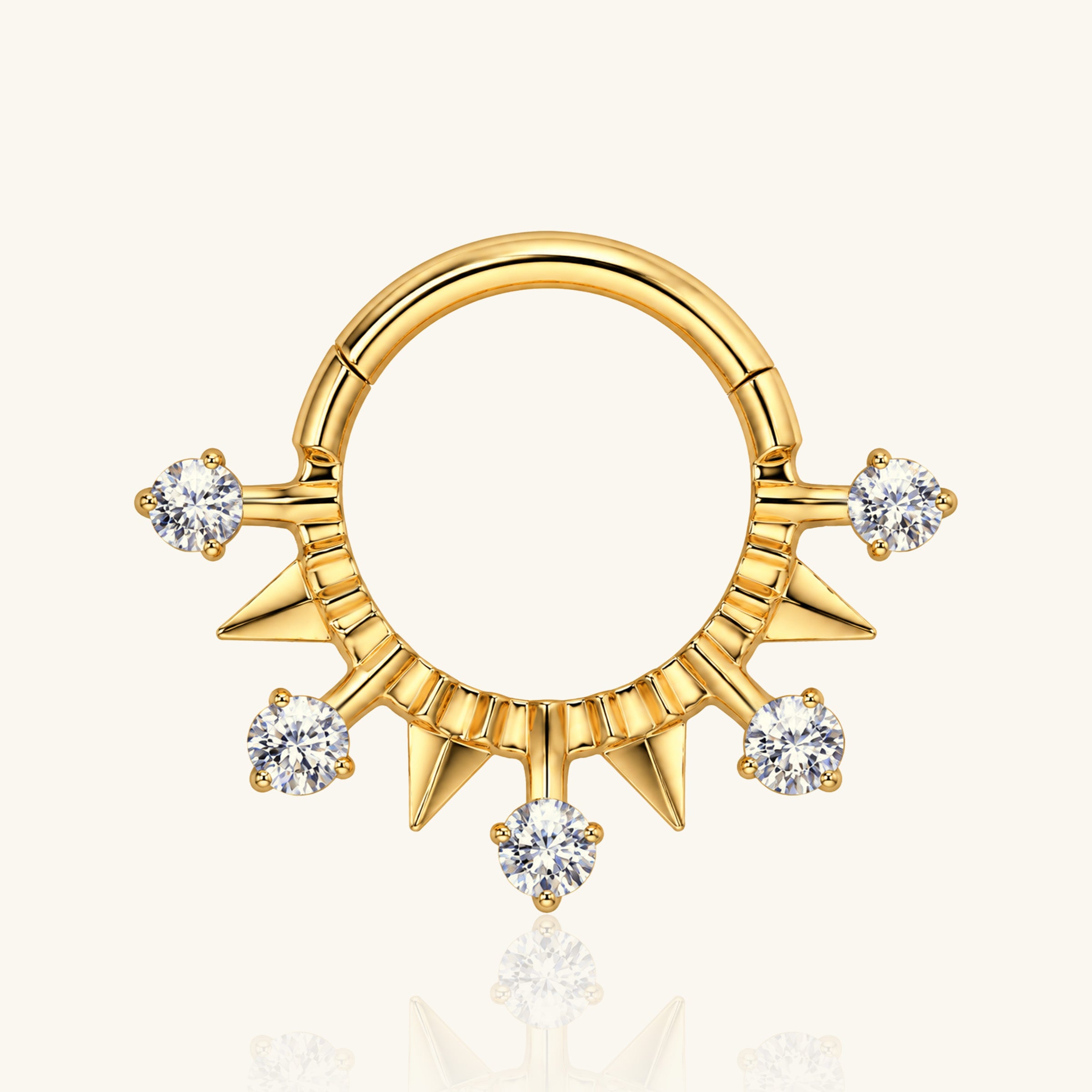 Titanium Kiraa Clicker Hoop