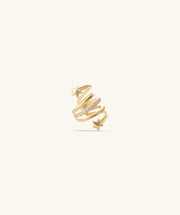 Galaxy Ear Cuff - Brass - Oumo Jewelry