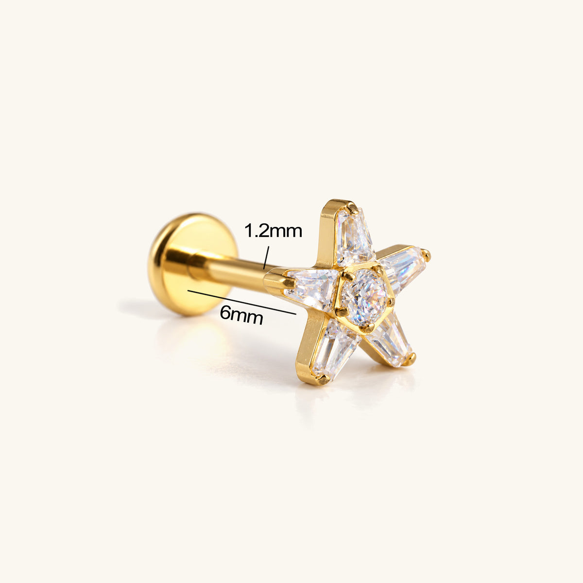 Titanium Gala Stud - OumoJewelry