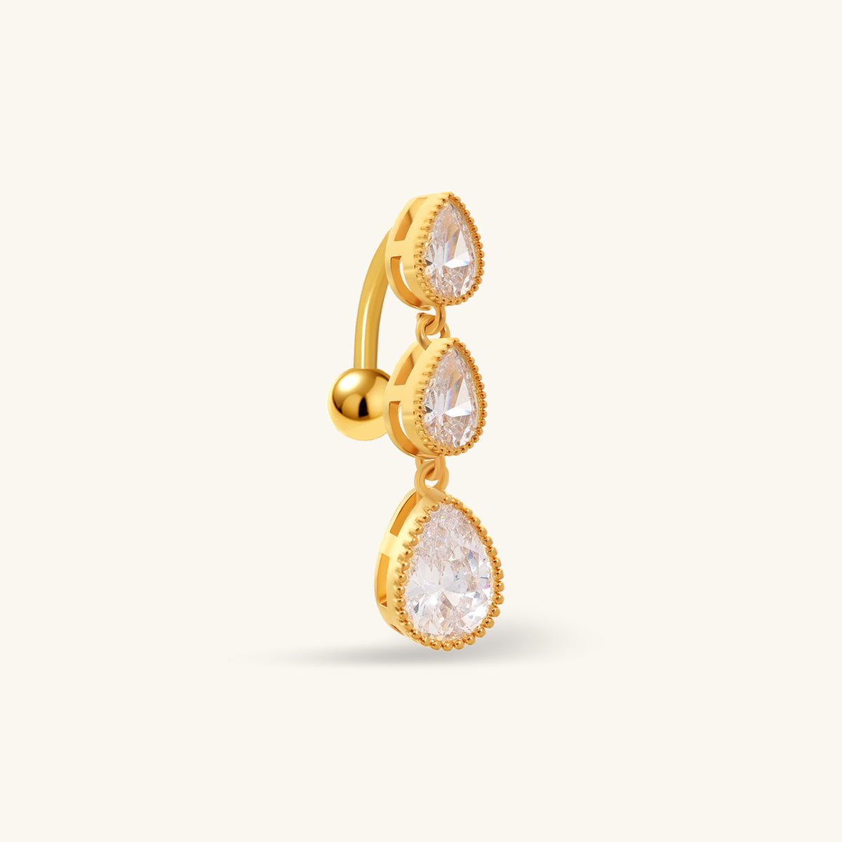 Vayla Belly Ring - Oumo Jewelry