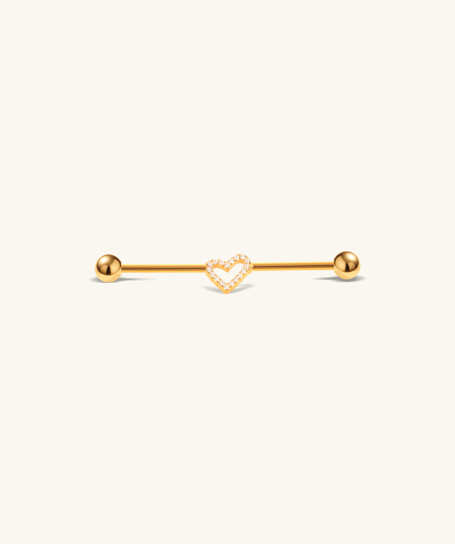 Titanium Siena Industrial Barbell - OumoJewelry