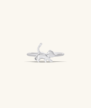 Cat Ring - Brass - Oumo Jewelry