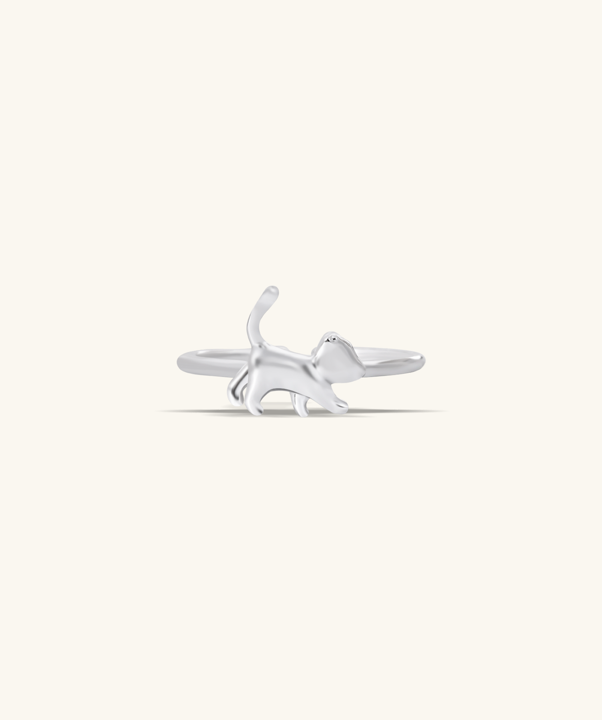 Cat Ring - Brass - Oumo Jewelry