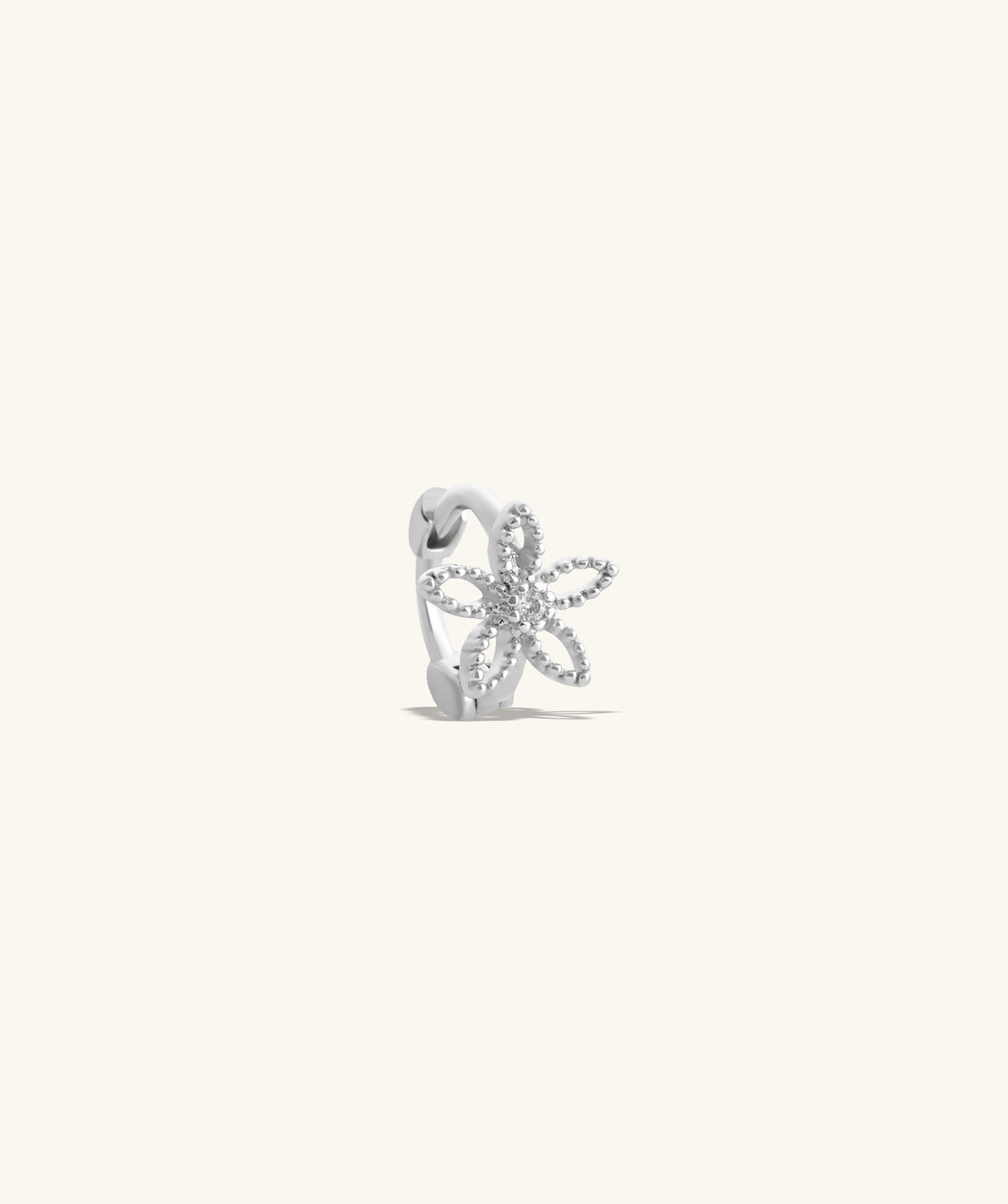 Flower Helix - Stainless Steel - Helix - Oumo Jewelry