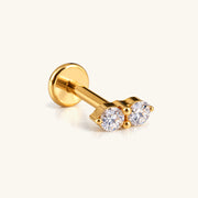 Titanium Isela Stud - OumoJewelry