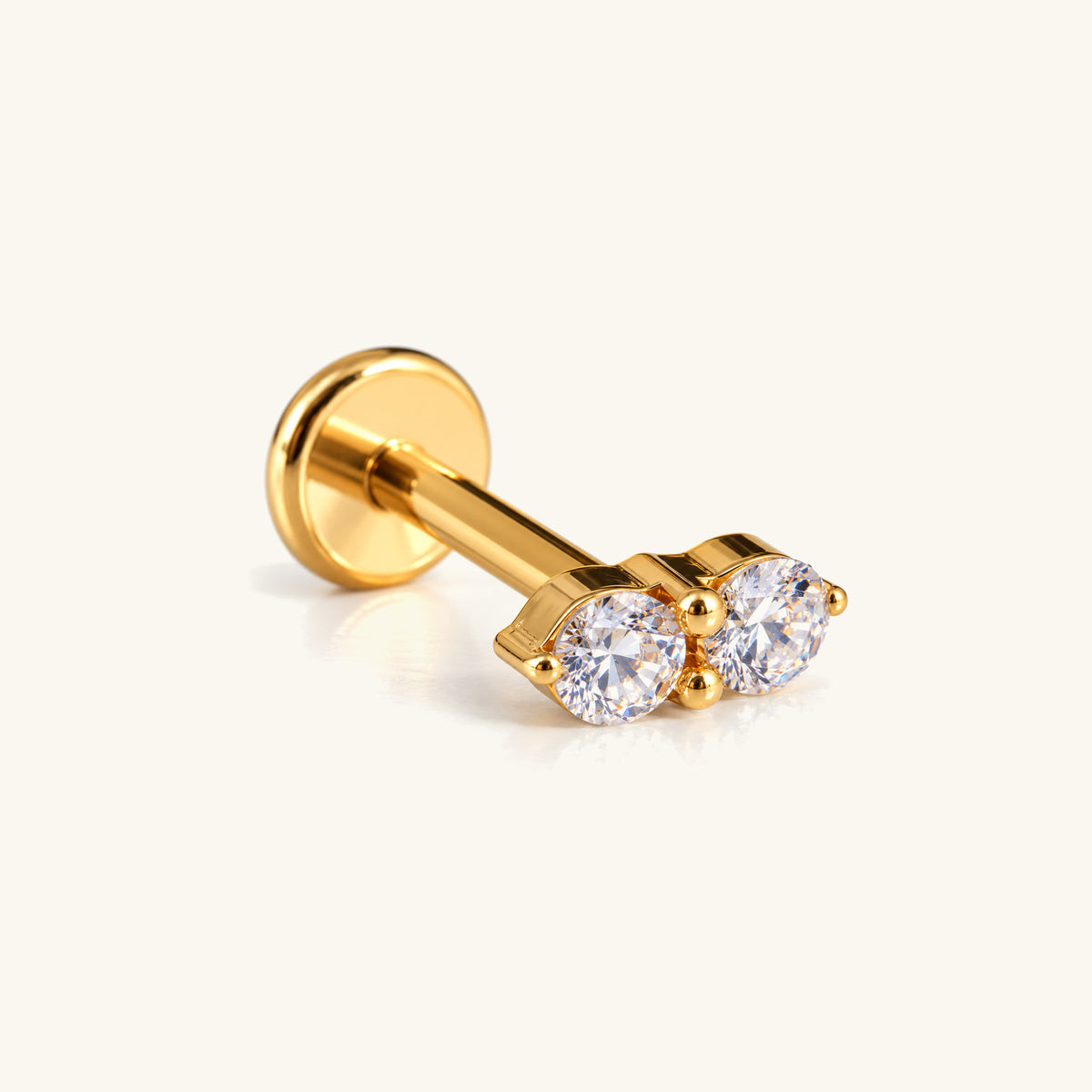 Titanium Isela Stud - OumoJewelry