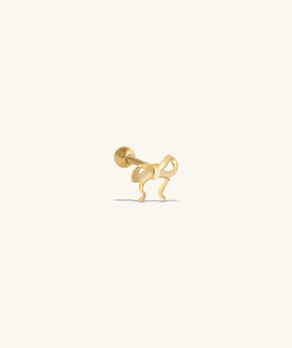 Naughty Bow Stud - OumoJewelry