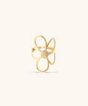 Daisy Ring - Stainless Steel - Oumo Jewelry