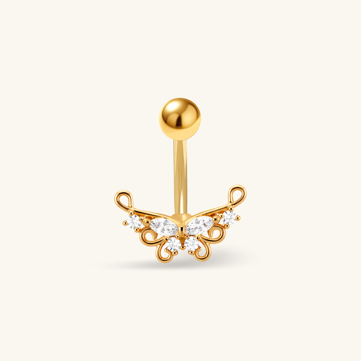 Yvette Belly Ring - Oumo Jewelry