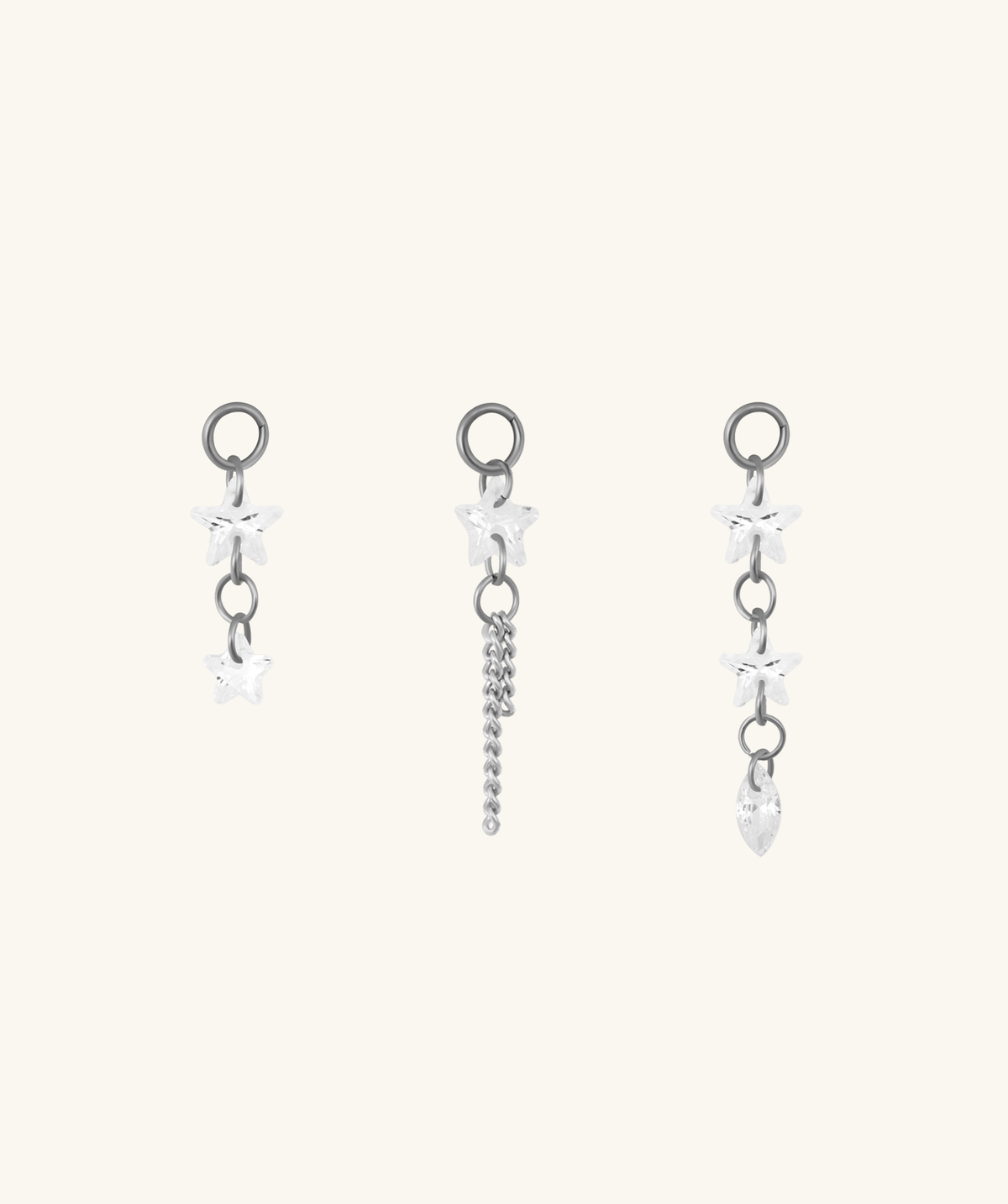 Starfall Chain Charm - Oumo Jewelry