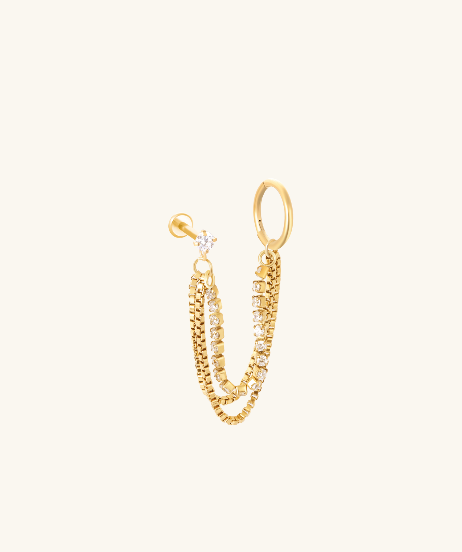 Sparkling Triple Chain - OumoJewelry