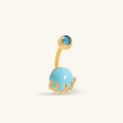 Vaila Belly Ring - Stainless Steel - Navel - Oumo Jewelry