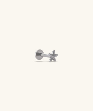 Titanium Starfish Stud - OumoJewelry