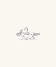 Puppy Ring - Brass - Oumo Jewelry