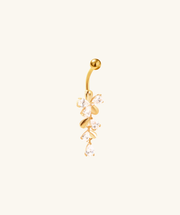 Aria Belly Ring - Stainless Steel - Navel - Oumo Jewelry