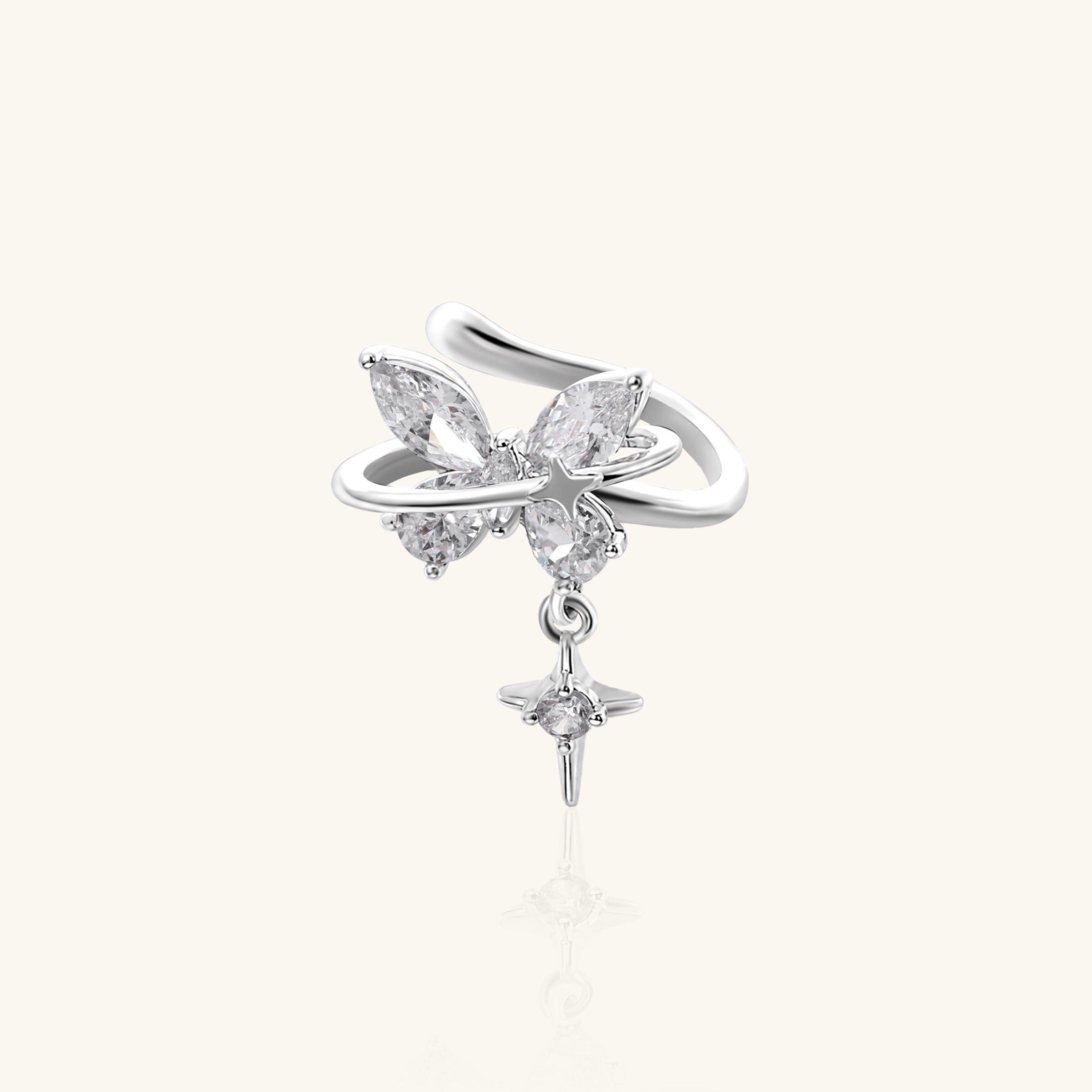 Cerys Butterfly Ear Cuff