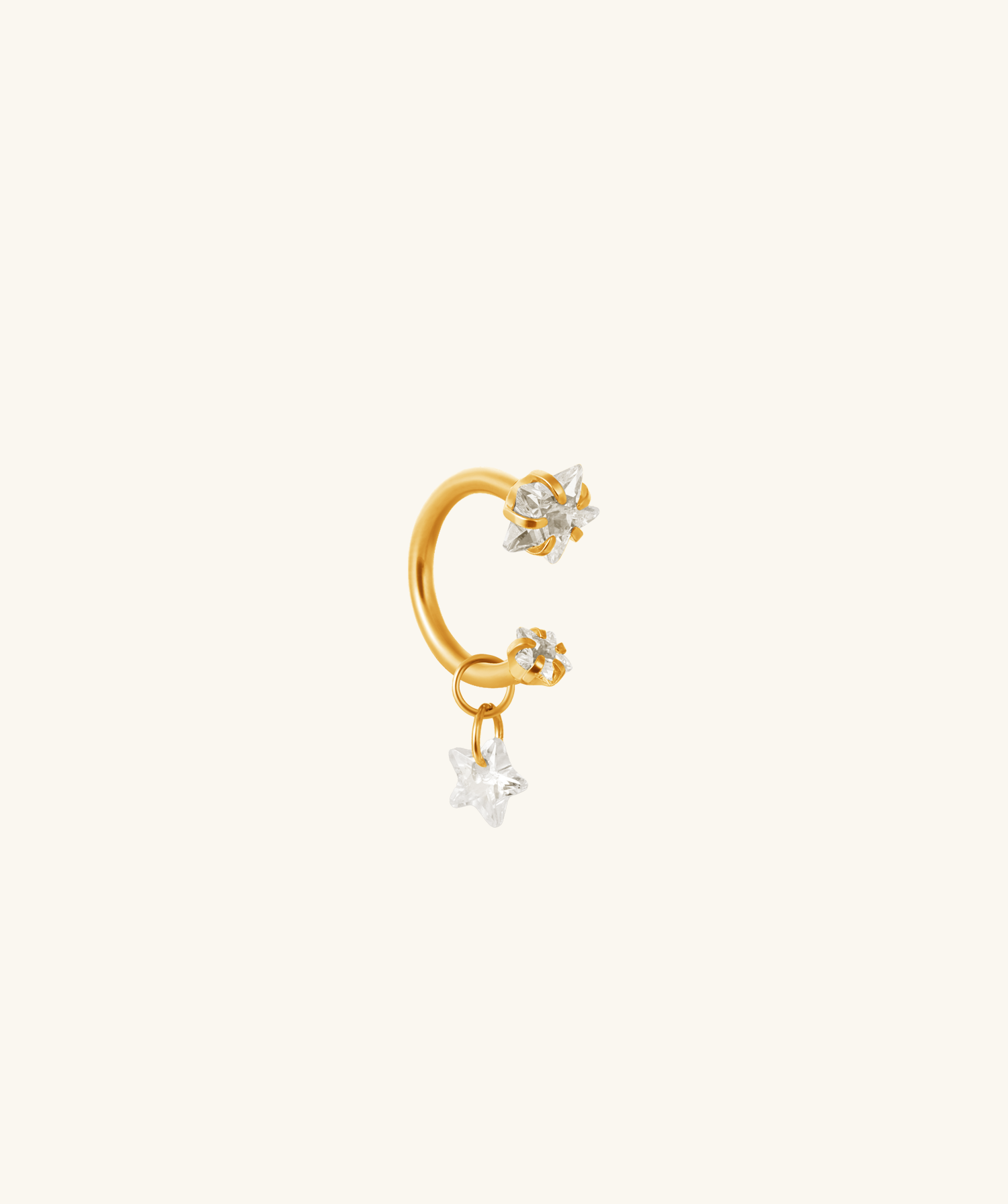 Stella Horseshoe Ring - OumoJewelry