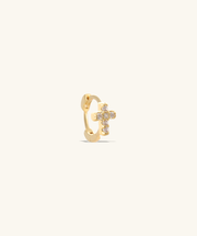 Cross Helix - Stainless Steel - Helix - Oumo Jewelry