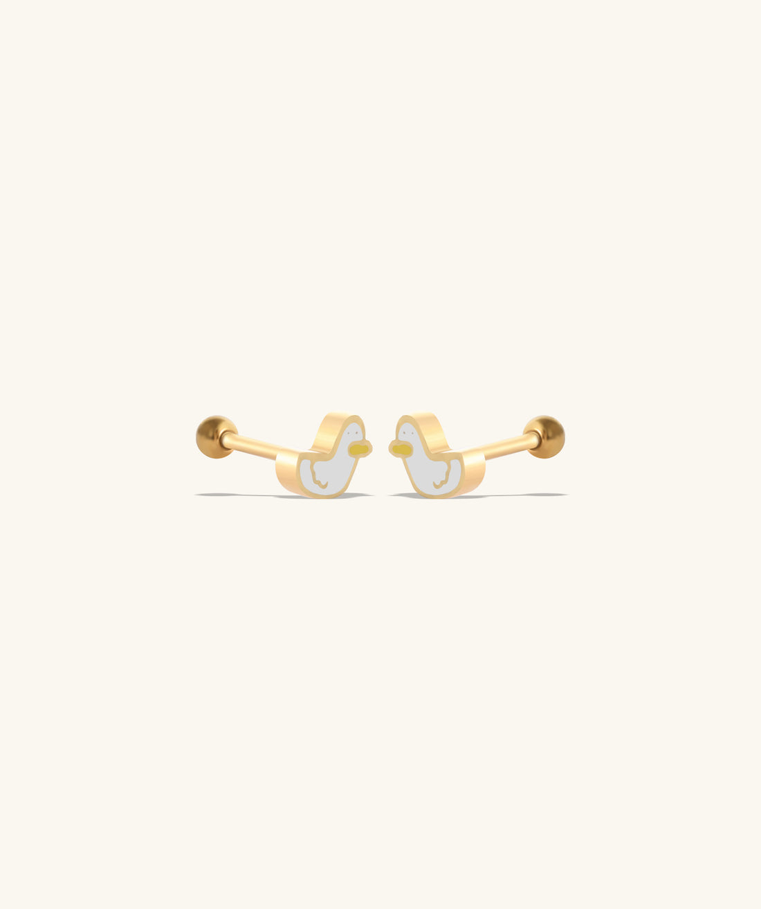 Cute Duck Studs