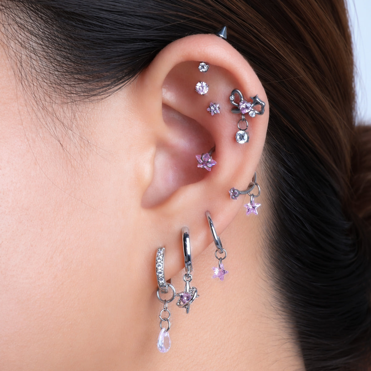Titanium Clea Stud