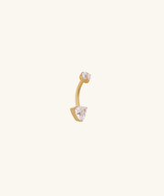 Titanium Rhea Belly Ring - Titanium - Navel - Oumo Jewelry