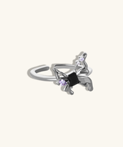Blackwing Butterfly Ring - Brass - Oumo Jewelry