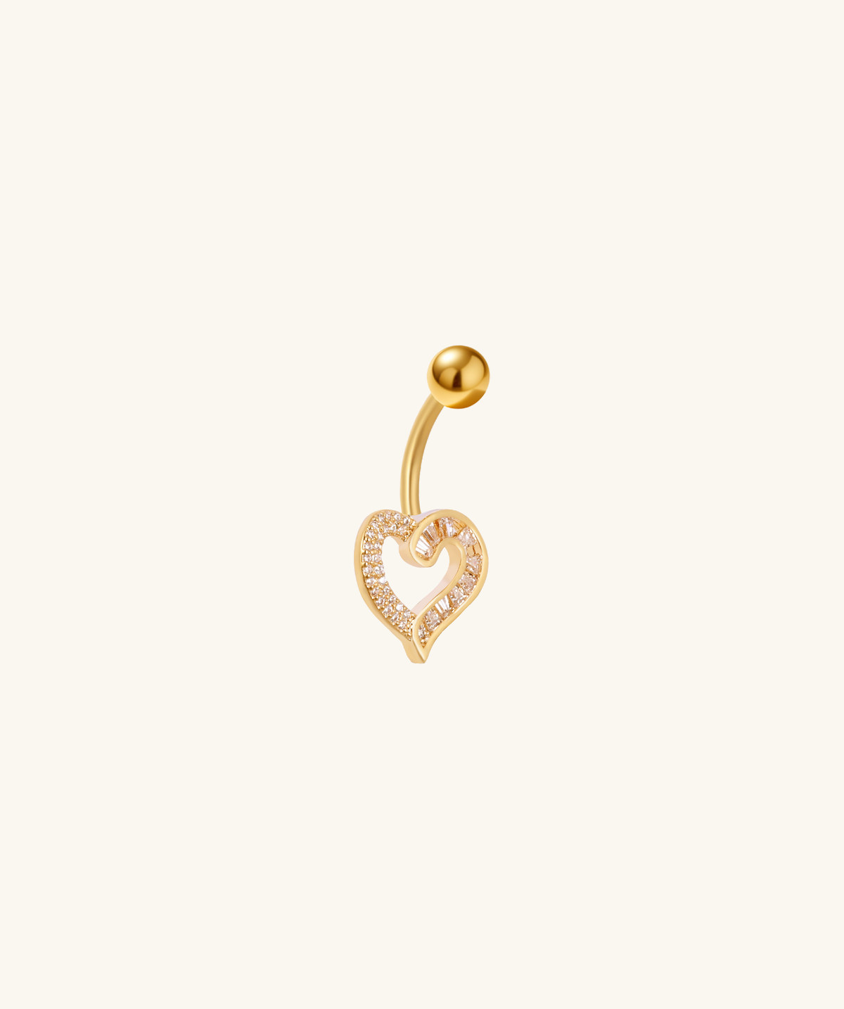 Liora Belly Ring - Stainless Steel - Navel - Oumo Jewelry