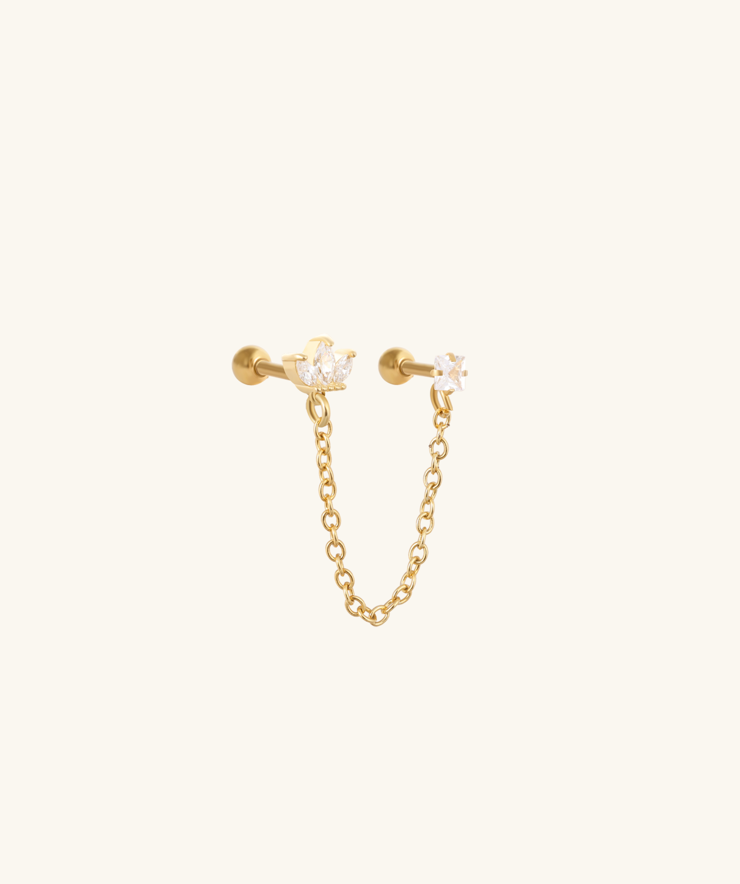 Marquise Crown Chain - OumoJewelry