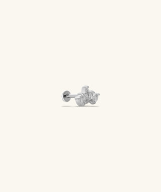 Crown Flatback Stud - OumoJewelry