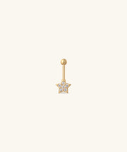 Star Vertical Helix Stud - Stainless Steel - Vertical Helix - Oumo Jewelry