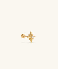 Octagonal Star Stud