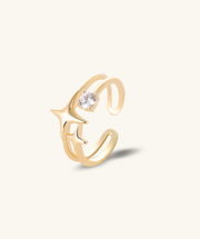 Lumistar Ring - Brass - Oumo Jewelry