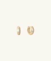 Cora Hoops - Brass - Oumo Jewelry