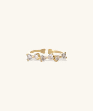 Sparkle Bow Ring - OumoJewelry