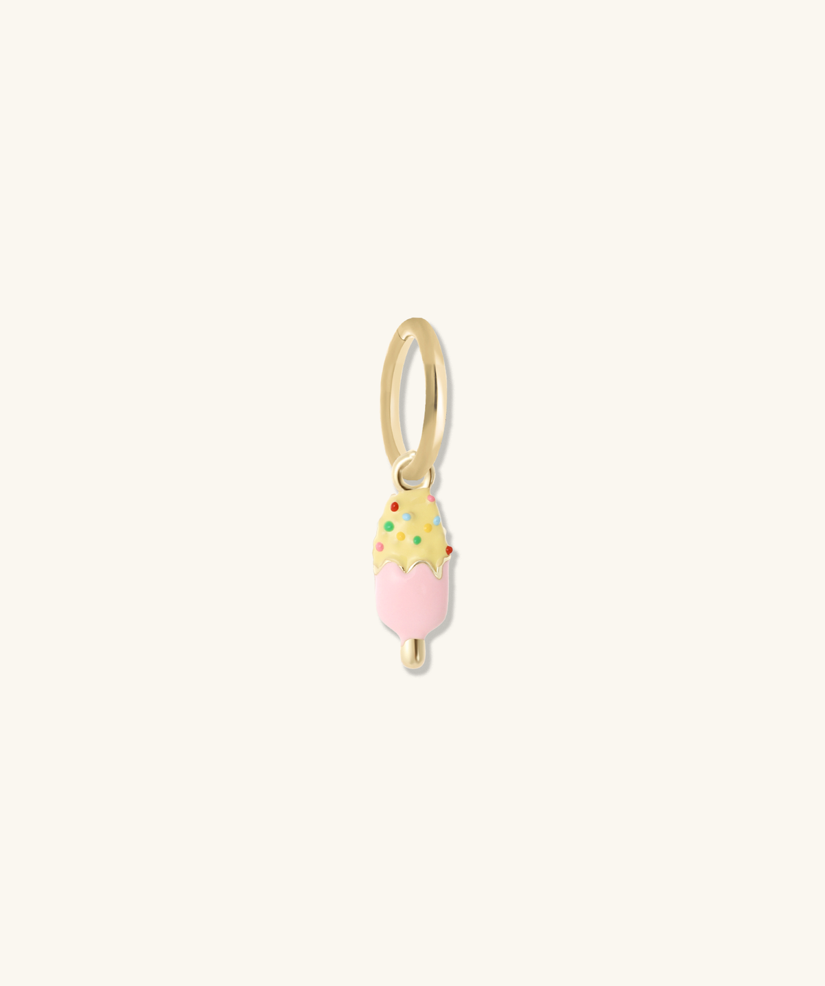 Candy Cone charm - Brass - Oumo Jewelry