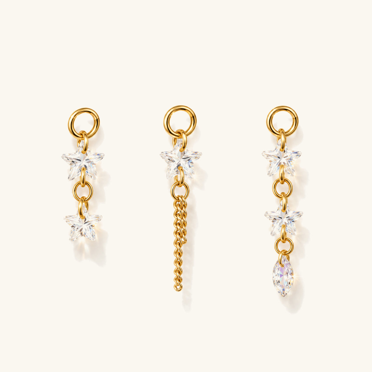 Starfall Chain Charm - OumoJewelry