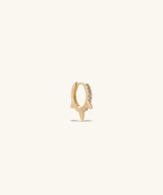 Go Wild Helix Hoop - Brass - Upper Lobe, Helix - Oumo Jewelry