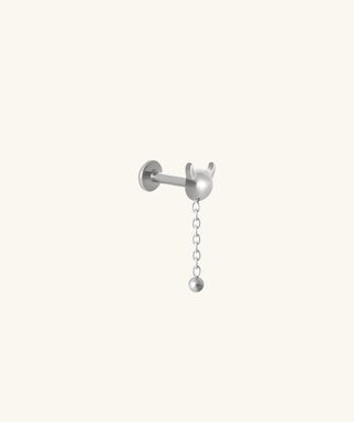 Titanium Little Devil Flatback Drop - OumoJewelry