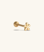 Dainty Flower Stud - Stainless Steel - Helix, Flat, Upper Lobe - Oumo Jewelry
