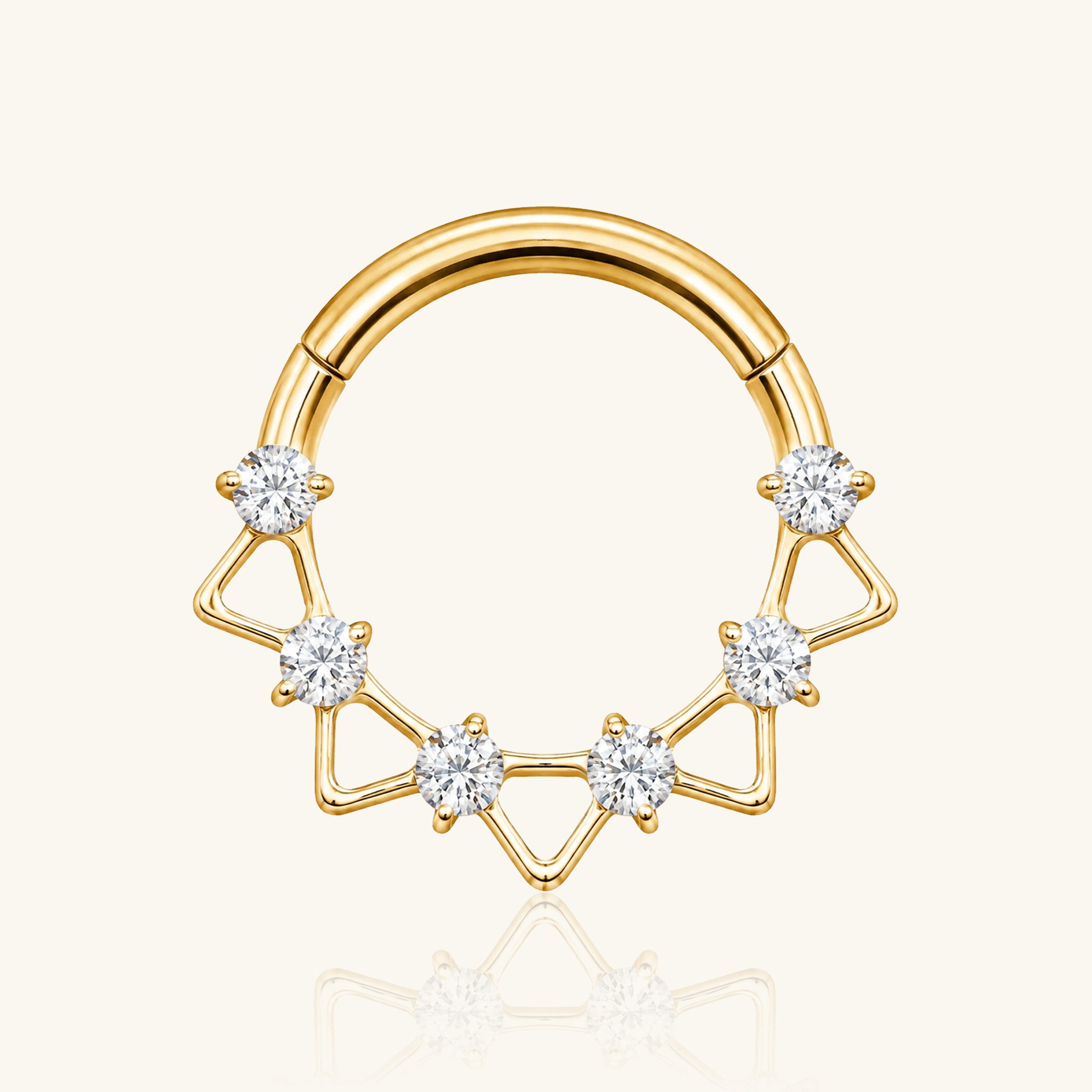 Titanium Quinn Clicker Hoop