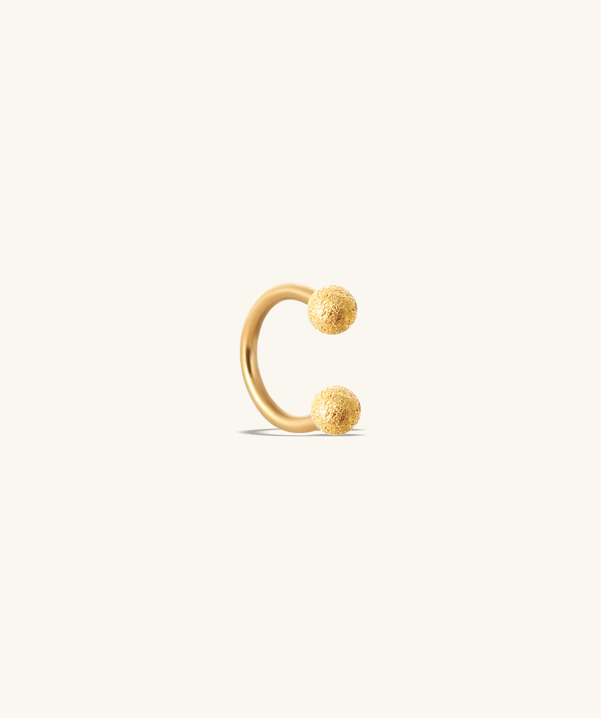Aurora Horseshoe Ring - Stainless Steel - Upper Lobe, Helix, Forward Helix - Oumo Jewelry