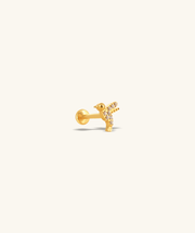 Titanium Bird Stud - Titanium - Helix, Upper Lobe, Conch - Oumo Jewelry