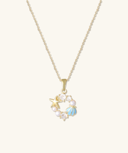 Elizabeth Necklace - Brass - Oumo Jewelry