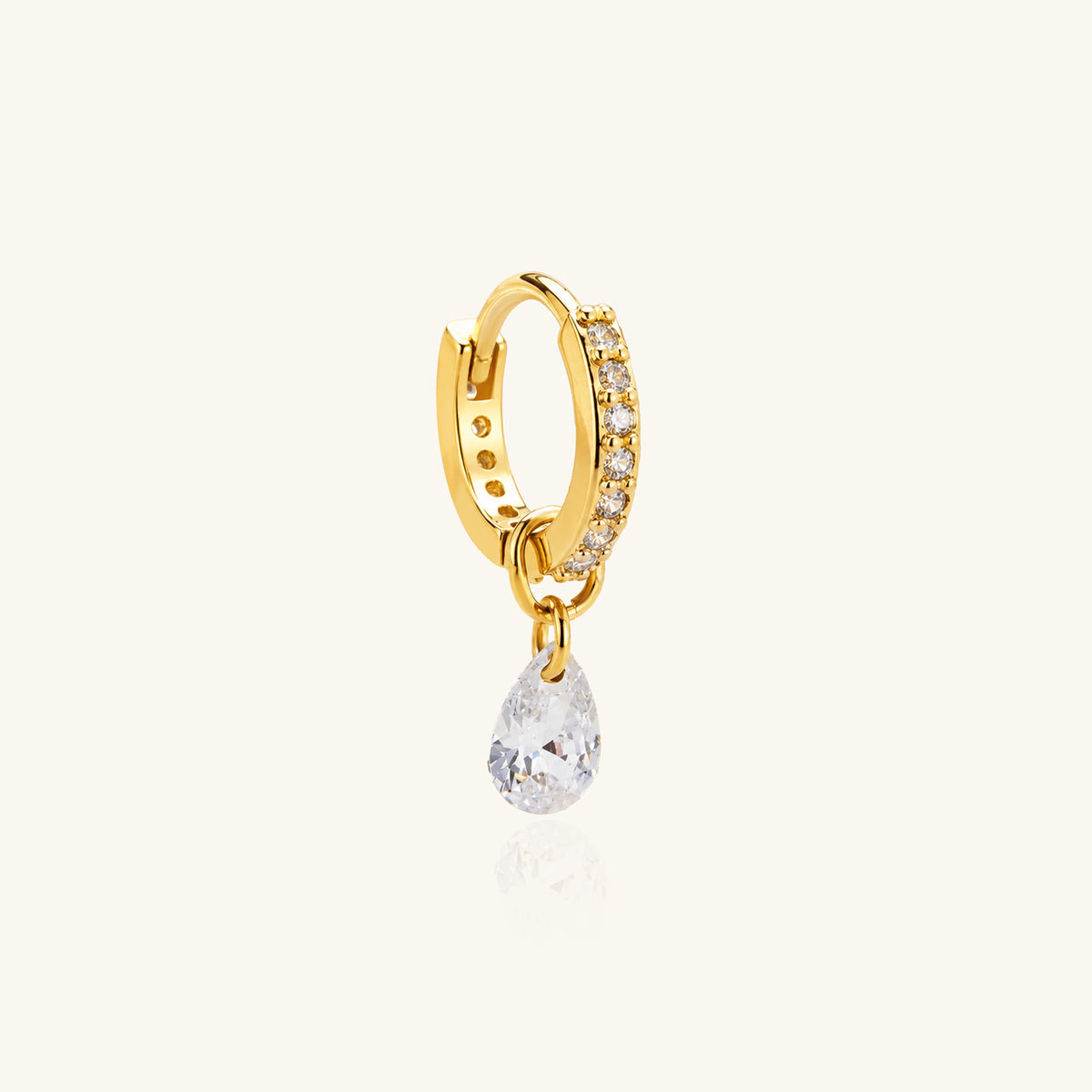 Ilona Hoop - Brass - Upper Lobe - Oumo Jewelry