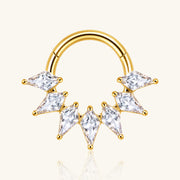 Titanium Nysa Clicker Hoop
