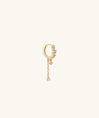 Crystal Cascade Hoop