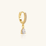 Vanna Hoop - Brass - Lobe - Oumo Jewelry